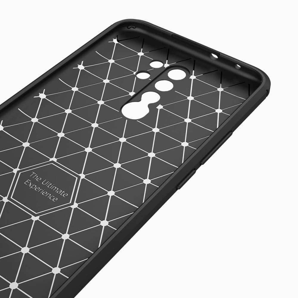 Tech-Protect TPUCarbon Xiaomi Redmi 9 Black - 2