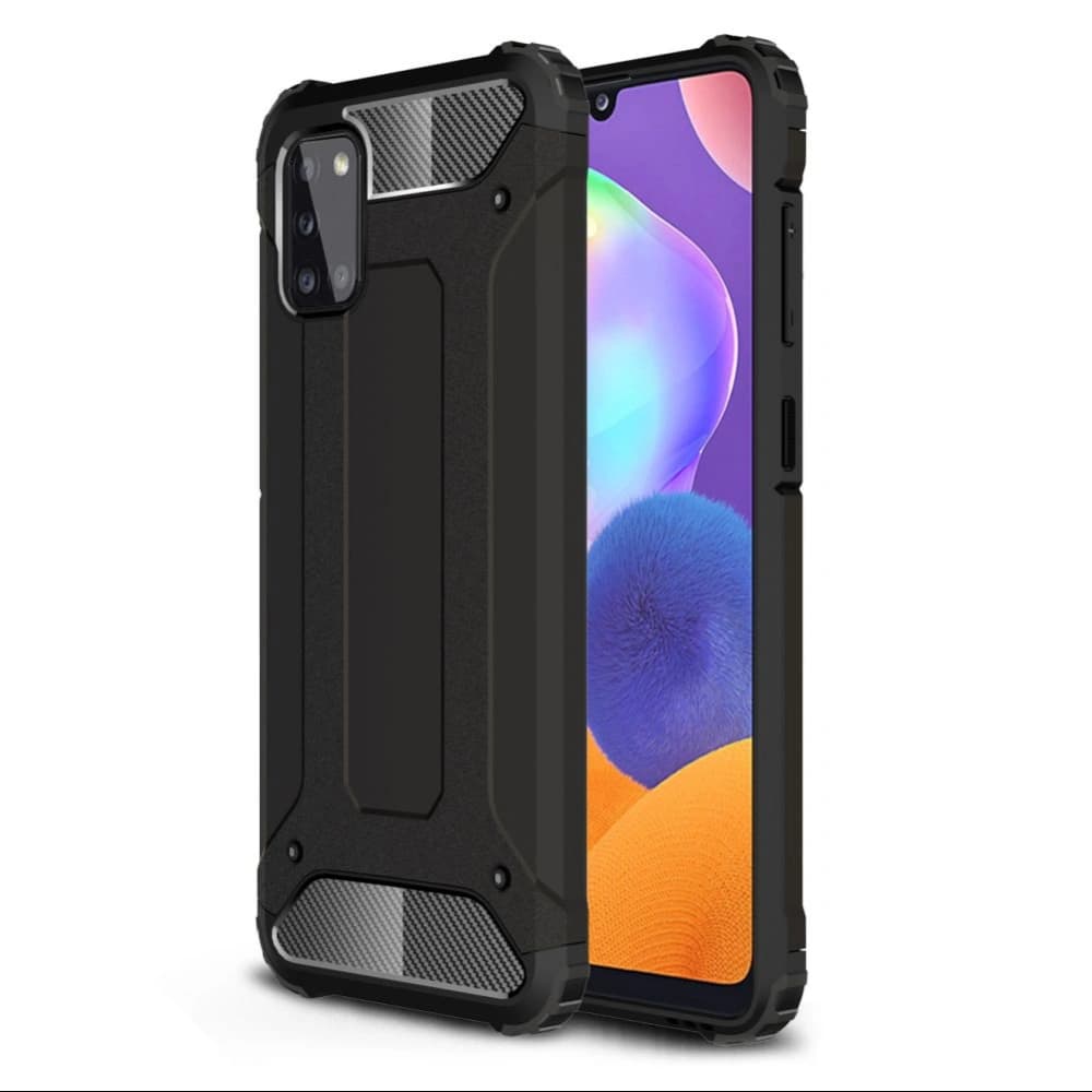 Case Tech-Protect Xarmor Samsung Galaxy A31 Schwarz - 1