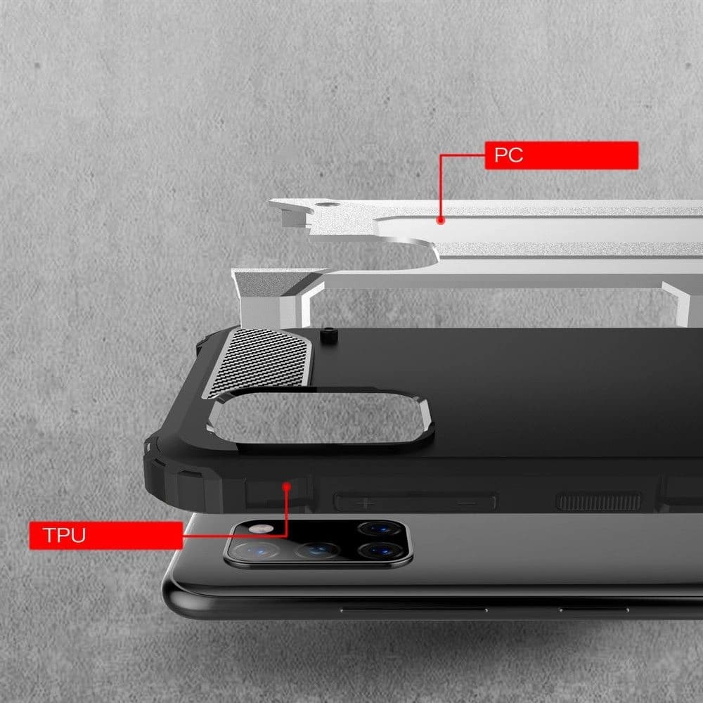 Case Tech-Protect Xarmor Samsung Galaxy A31 Schwarz - 3