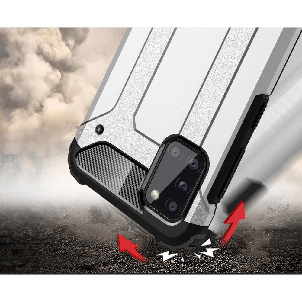 Case Tech-Protect Xarmor Samsung Galaxy A31 Schwarz - 4