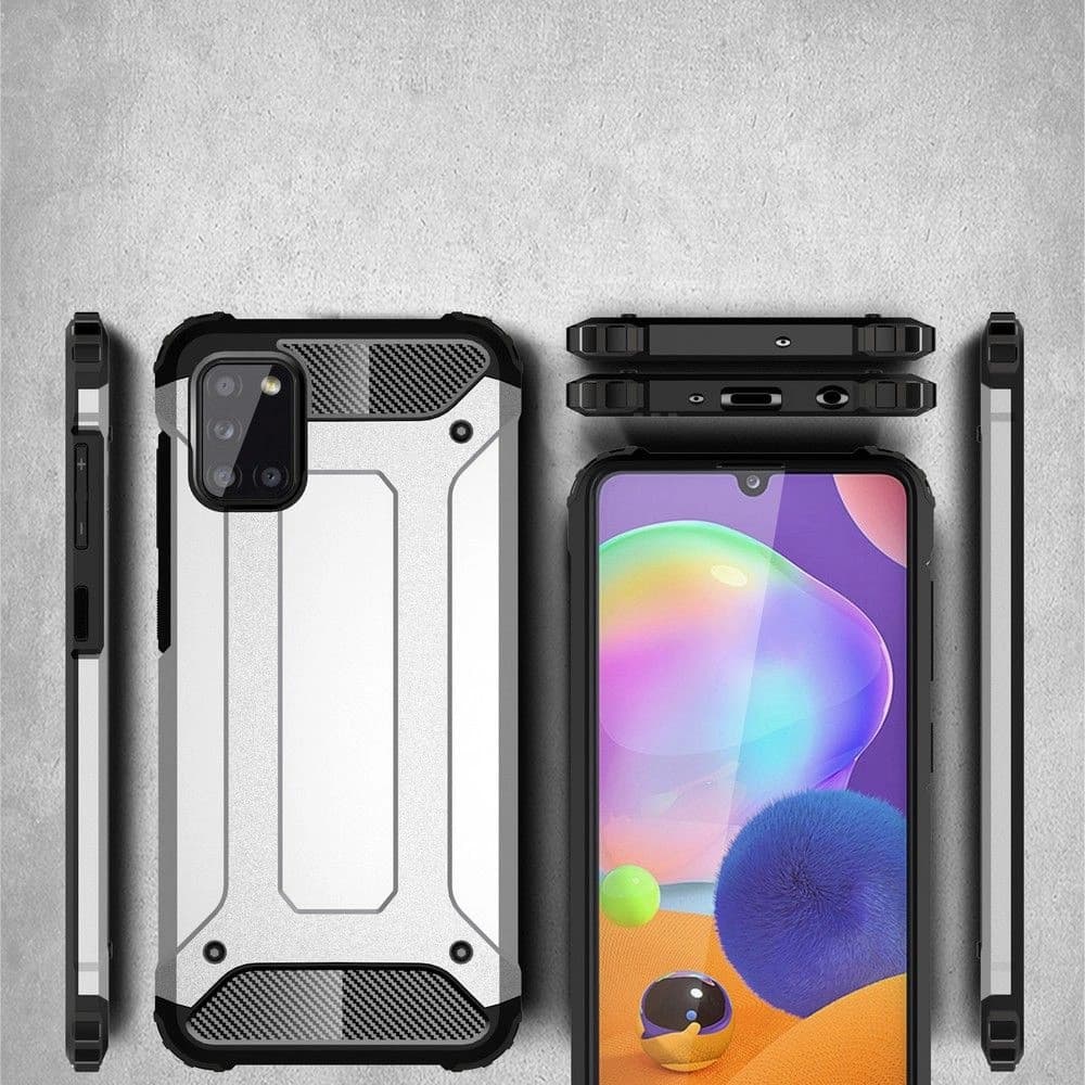 Case Tech-Protect Xarmor Samsung Galaxy A31 Schwarz - 6