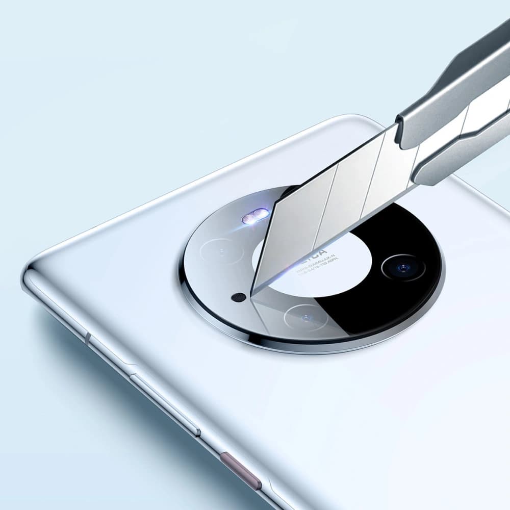 Folie für die Kamera Baseus Linsenschutz Huawei Mate 40 Pro 0.3mm transparent [2 PACK] - 7