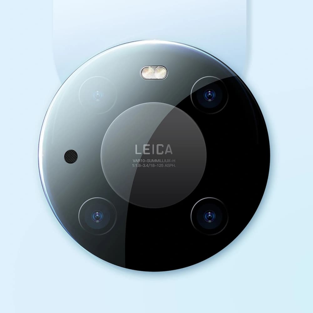 Folie für die Kamera Baseus Linsenschutz Huawei Mate 40 Pro 0.3mm transparent [2 PACK] - 9