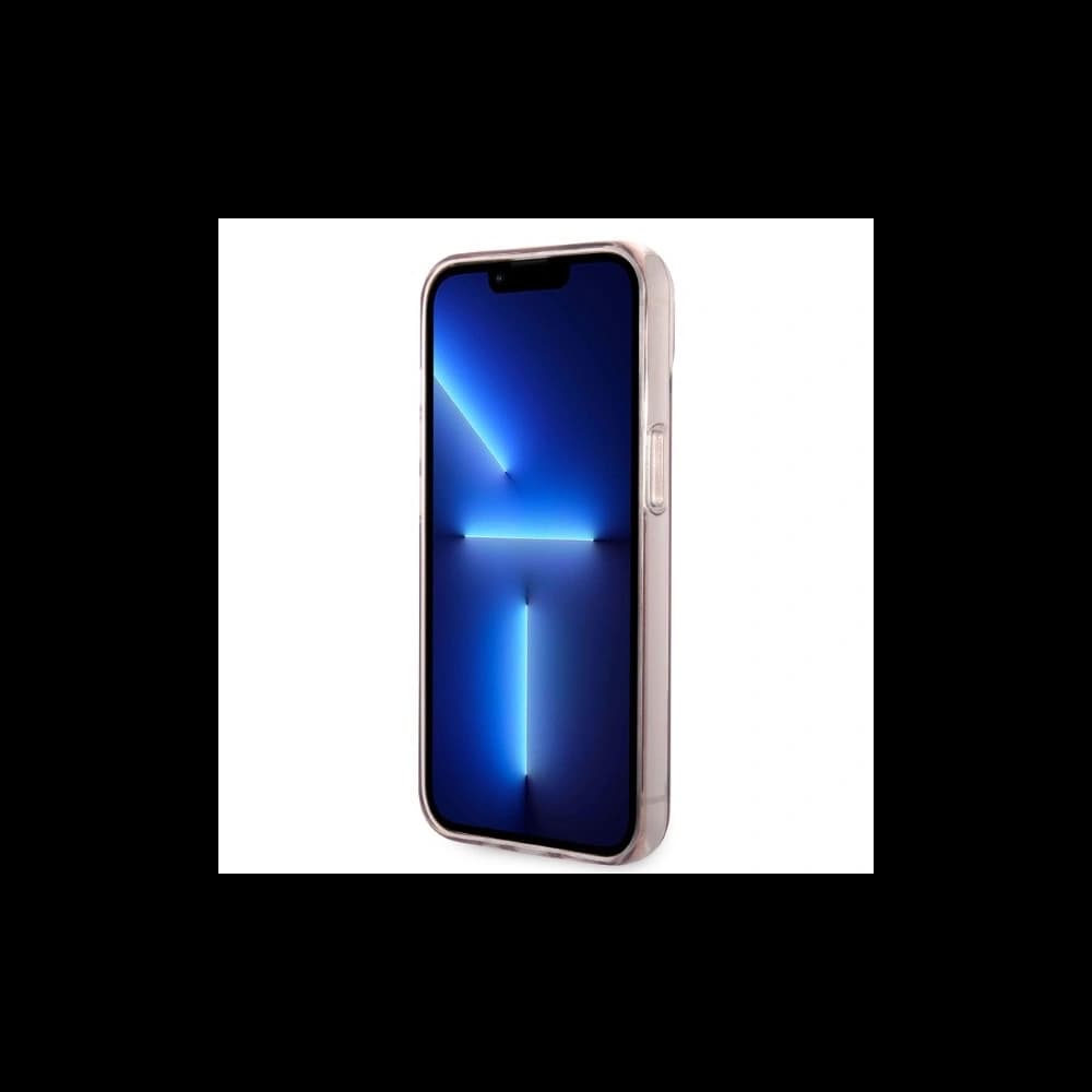 Case Karl Lagerfeld KLHCP14SHNCHTCP Apple iPhone 14 rosa/pink Hardcase Ikonik Choupette - 5