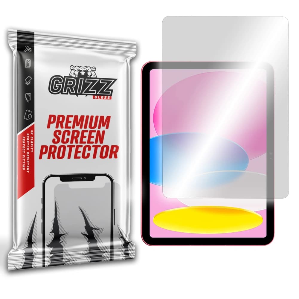 Hybriertes Glas GrizzGlass HybridGlass für Apple iPad 10.9 2022 (10. Generation) - 1
