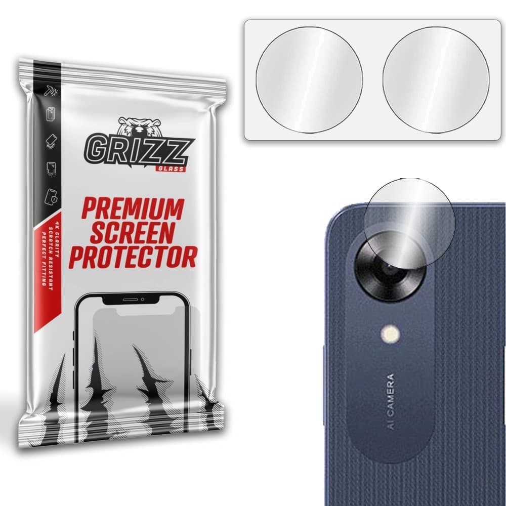 GrizzGlass HybridGlass Camera Oppo A17k - 1