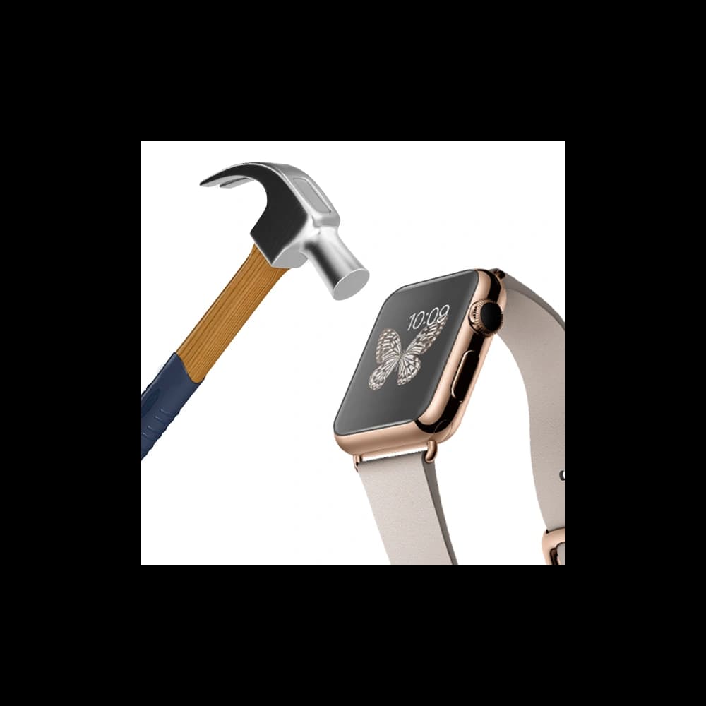 GrizzGlass Hydrofilm Motorola Moto Watch 70 - 5