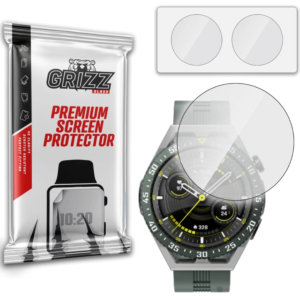 GrizzGlass HybridGlass Huawei Watch GT 3 SE 46mm - 1