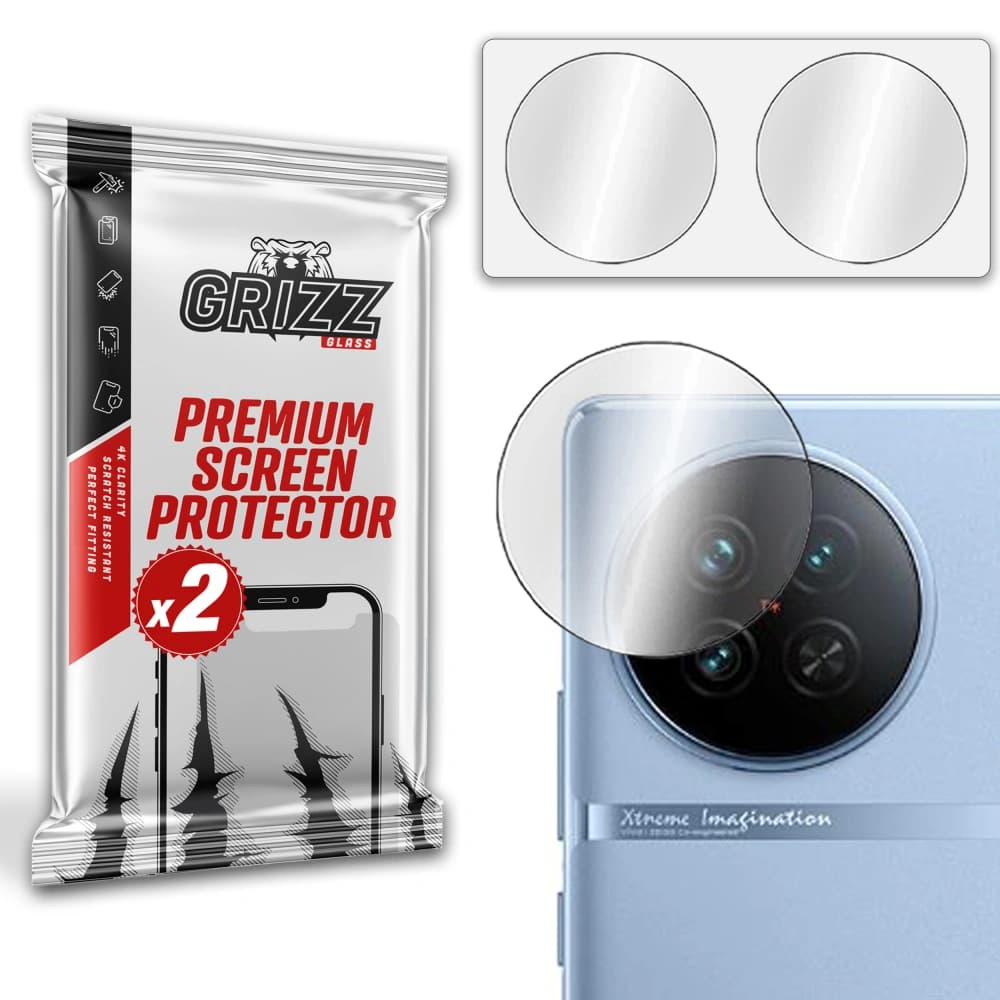 Glas für die Kamera GrizzGlass HybridGlass für Vivo X90 - 1