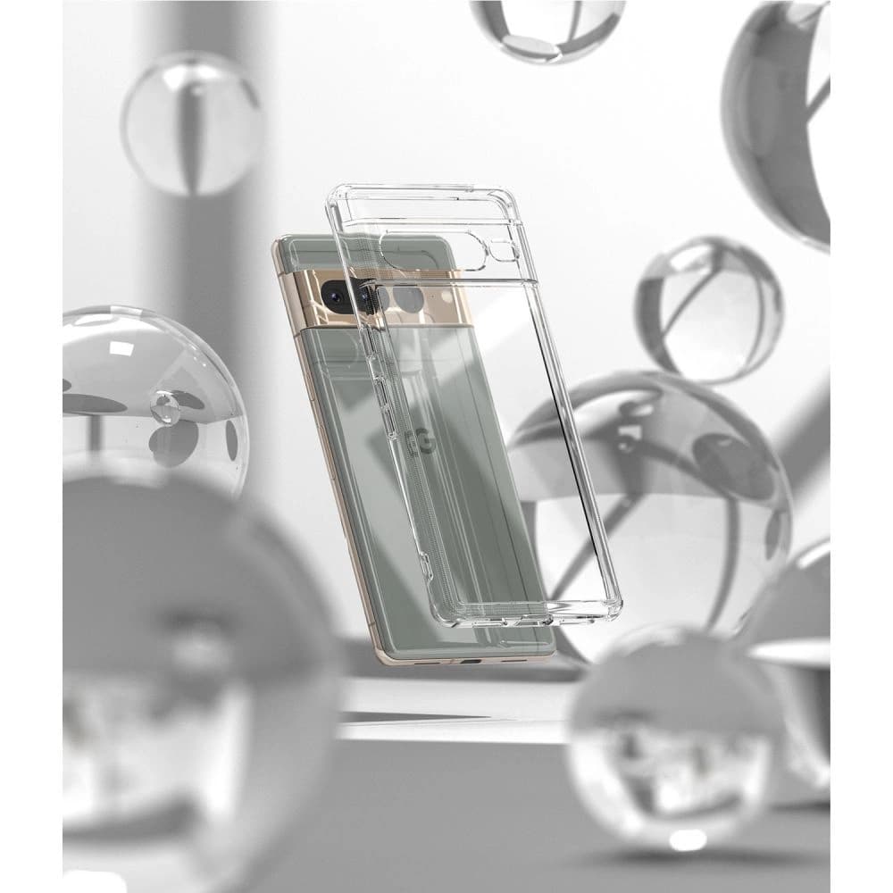 Case Ringke Fusion Google Pixel 7 Pro Clear - 11
