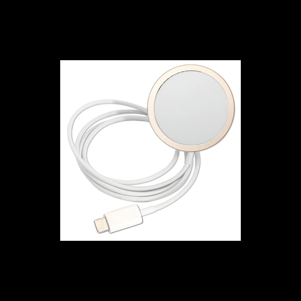 Set Guess Case + kabelloses Ladegerät GUBPP12MH4EACSW für Apple iPhone 12/12 Pro braun/brown Hartschale 4G Print MagSafe - 9