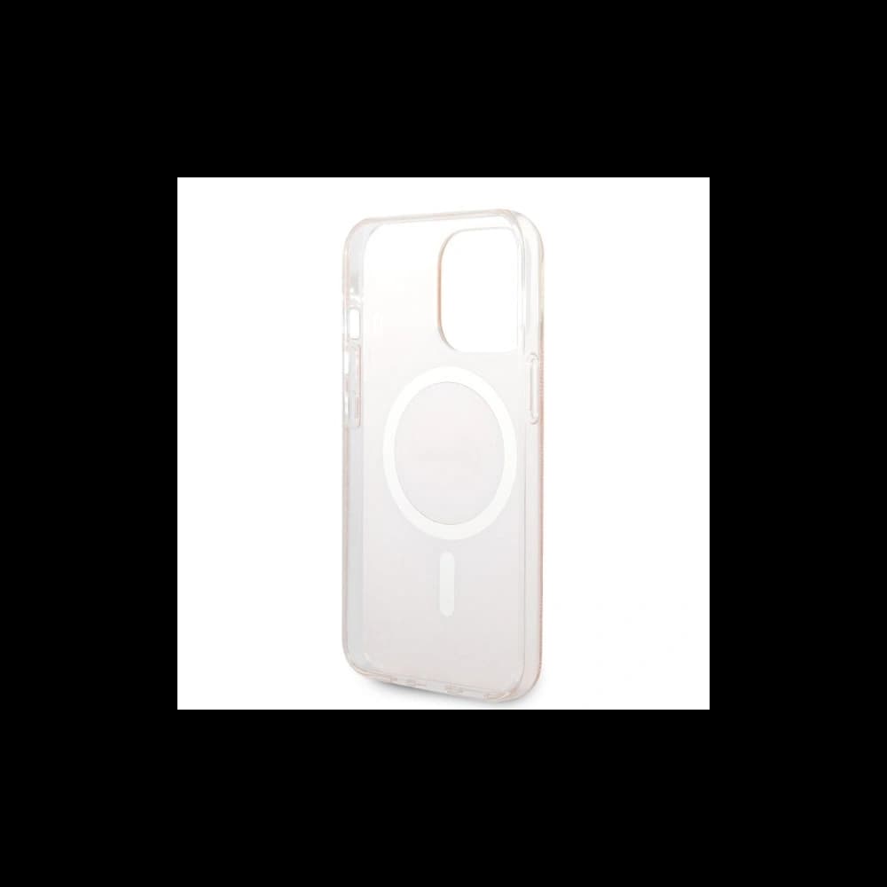 Set Guess Case + kabelloses Ladegerät GUBPP13LH4EACSP für Apple iPhone 13 Pro rosa/pink Hardcase 4G Print MagSafe - 7