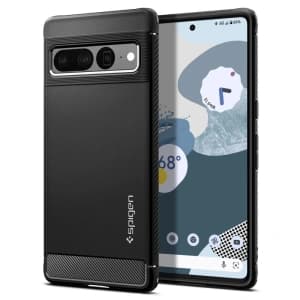 Case Spigen Rugged Armor Google Pixel 7 Pro Matte Schwarz