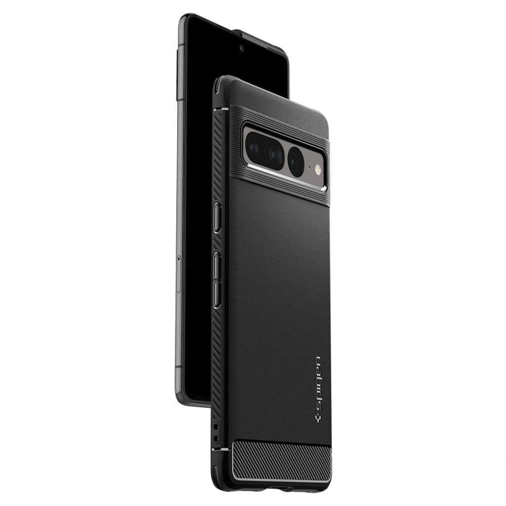Case Spigen Rugged Armor Google Pixel 7 Pro Matte Schwarz - 7