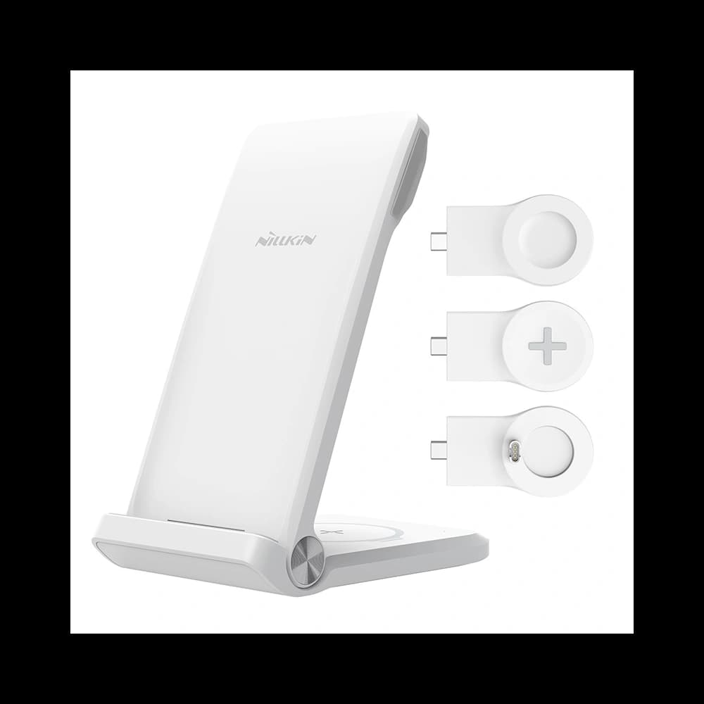 Kabelloses Ladegerät Nillkin Wireless Charging Powertrio 3in1 + Adapter Huawei Watch - 1