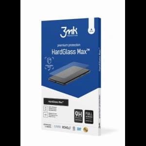 Szkło hartowane 3MK HardGlass Max Xiaomi Redmi Note 12 Pro+ czarne