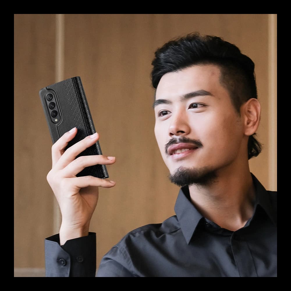 Case DuxDucis Brille Samsung Galaxy Z Fold 3 blau - 15