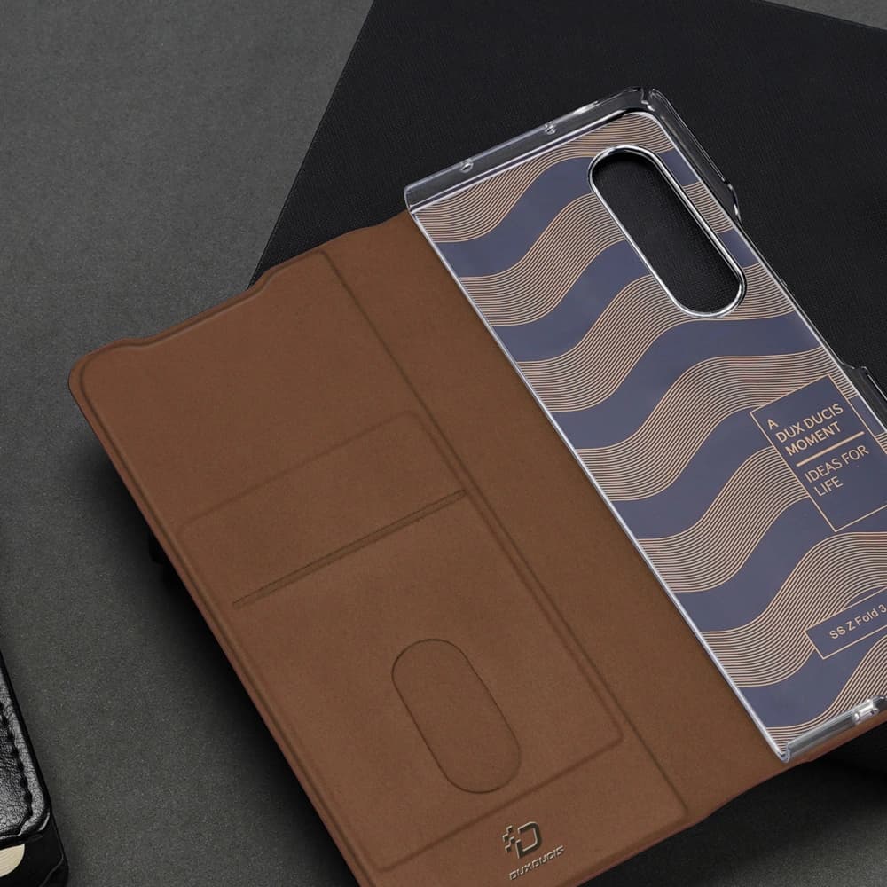 Case DuxDucis Brille Samsung Galaxy Z Fold 3 braun - 12