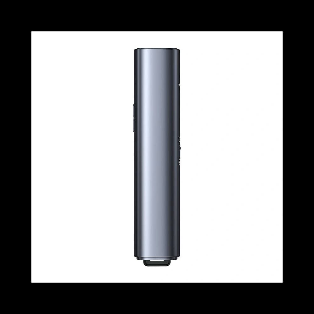 Wielofunkcyjny pilot Baseus Orange Dot do prezentacji, z zielonym wskaźnikiem laserowym, akumulatorowy (szary) - 4