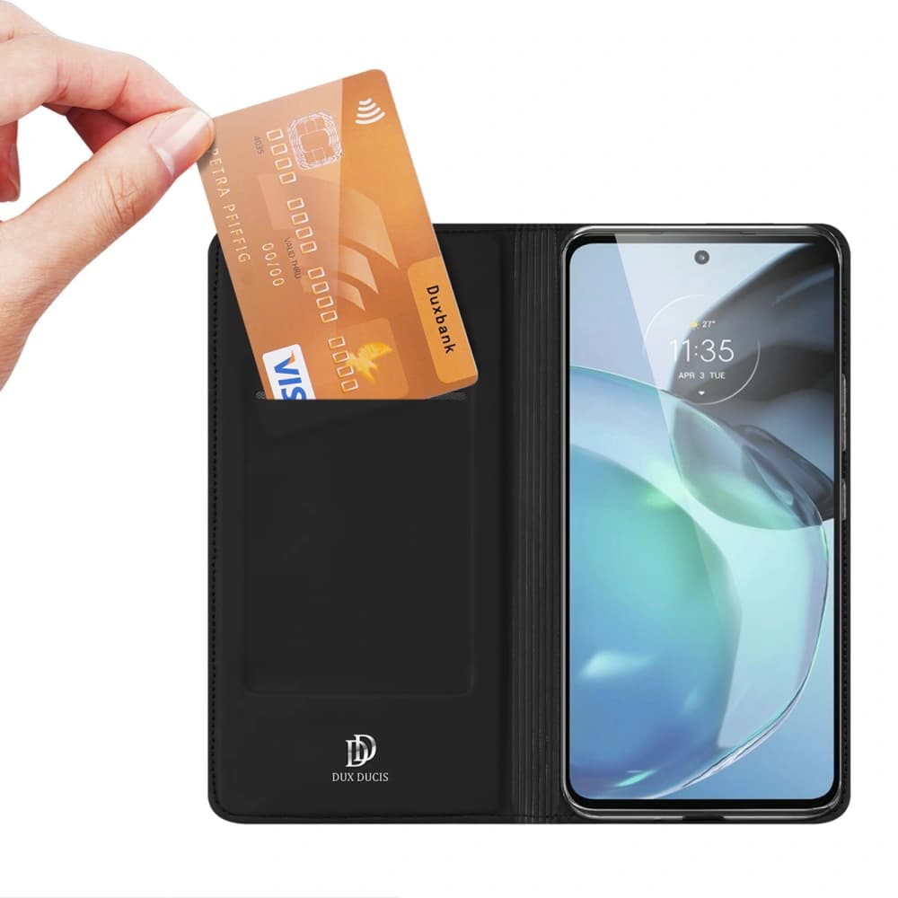 Dux Ducis Skin Pro Hülle für Motorola Moto G72 schwarz - 2