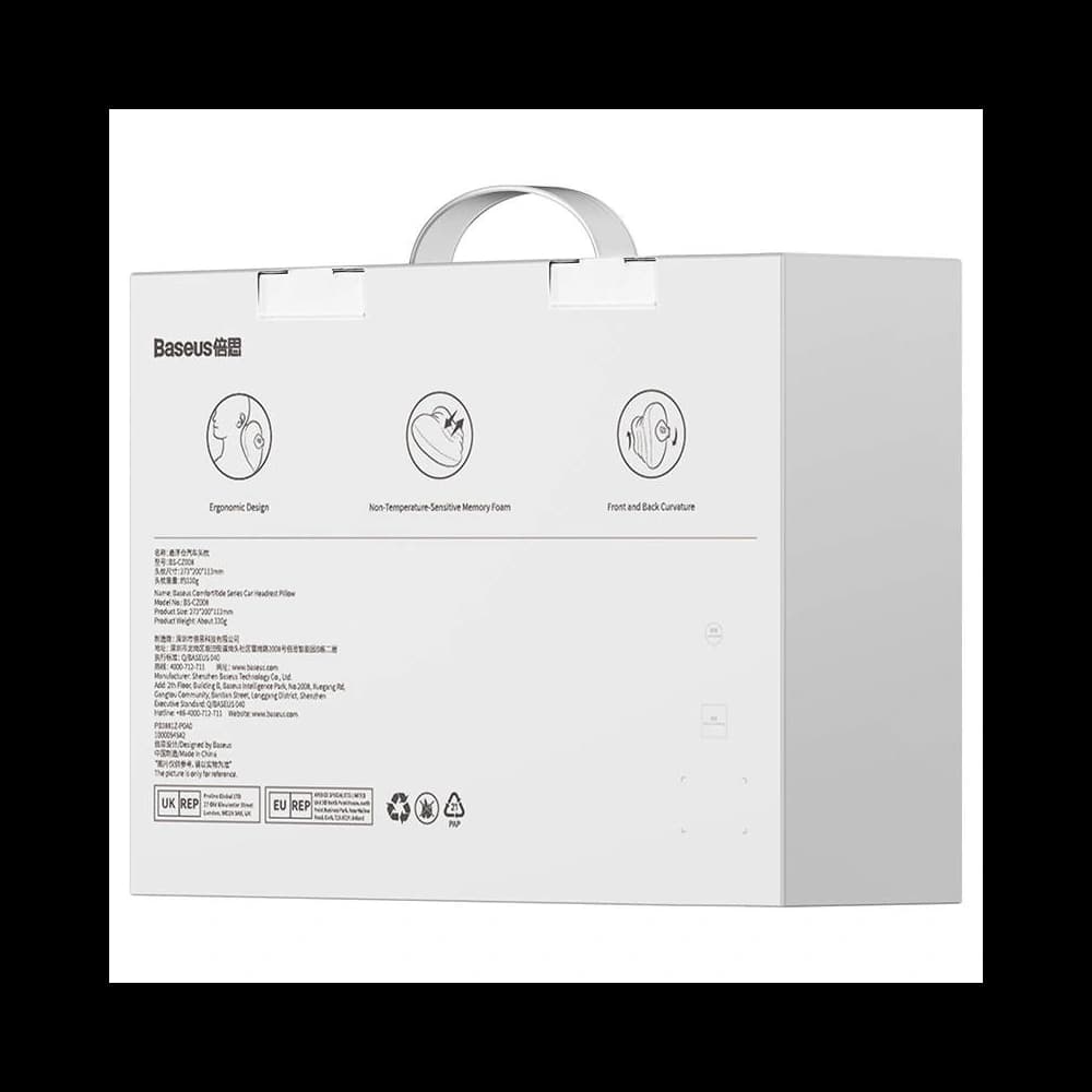 Zusätzliches Kopfstützenkissen für das Auto Baseus Comfort Ride (grau) - 6