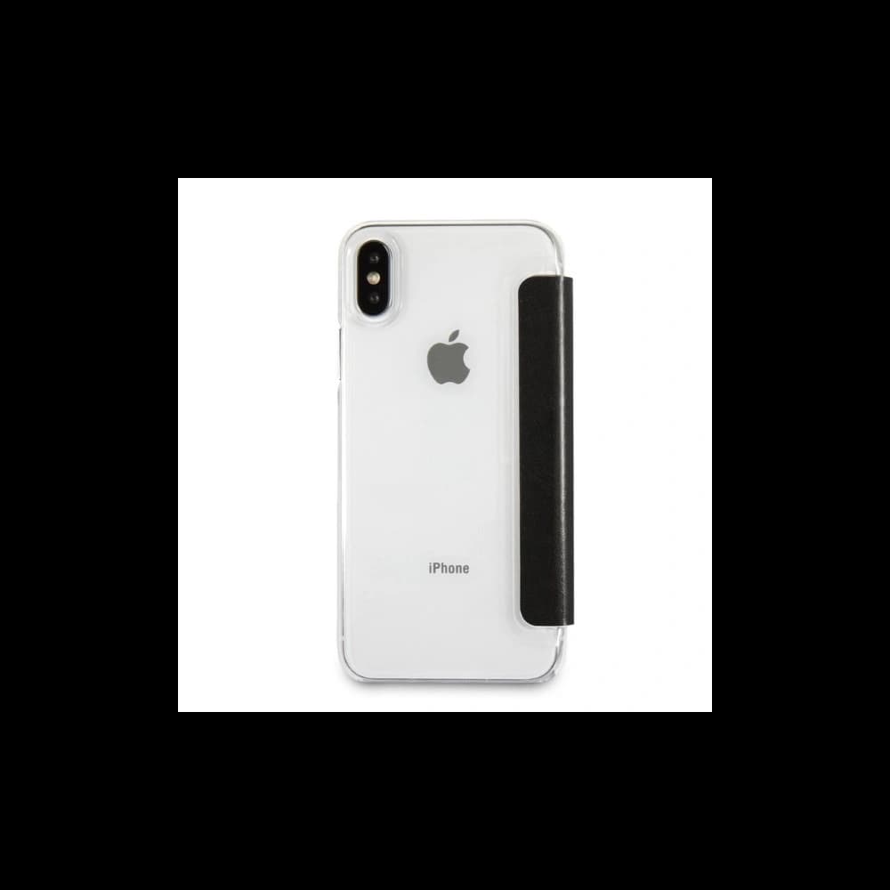 Case Karl Lagerfeld KLFLBKPXKSB Apple iPhone XS/X schwarz/black Buchhülle Signature Glitter - 8