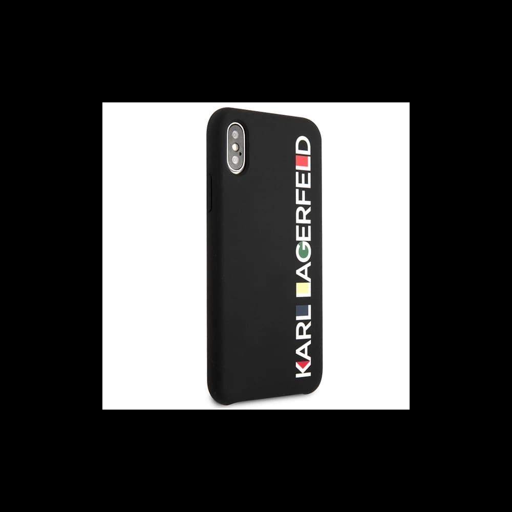 Case Karl Lagerfeld KLHCPXBHWHBK Apple iPhone XS/X Hardcase schwarz/black Glänzend Bauhaus - 4