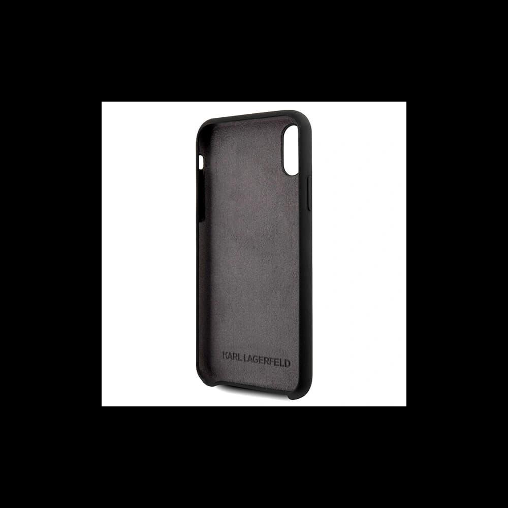 Case Karl Lagerfeld KLHCPXBHWHBK Apple iPhone XS/X Hardcase schwarz/black Glänzend Bauhaus - 7