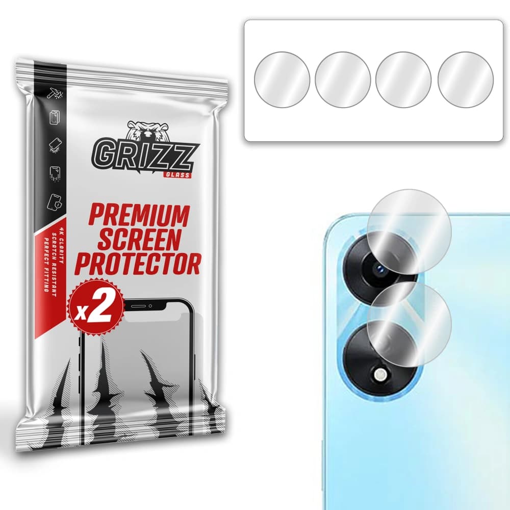 GrizzGlass HybridGlass Camera Oppo A58x 5G - 1