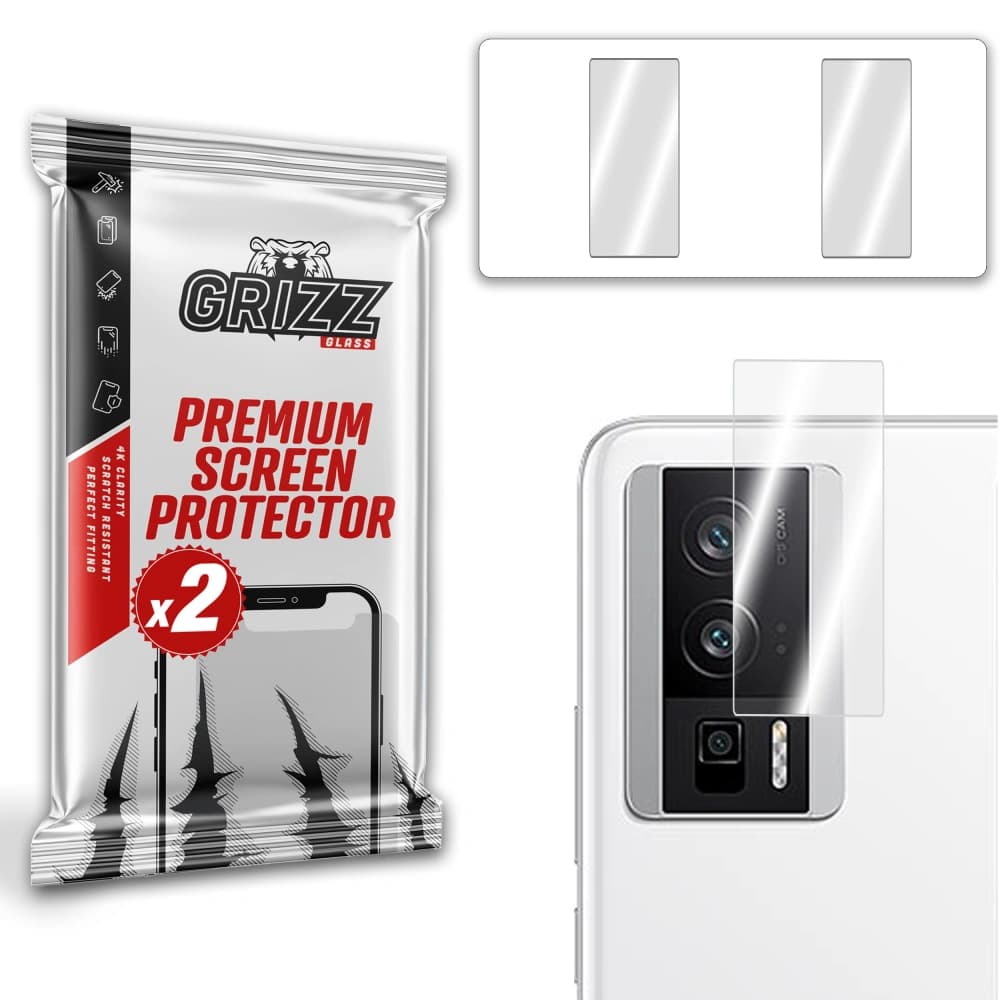 Glas für die Kamera GrizzGlass HybridGlass Kamera für Xiaomi Redmi K60 Pro - 1