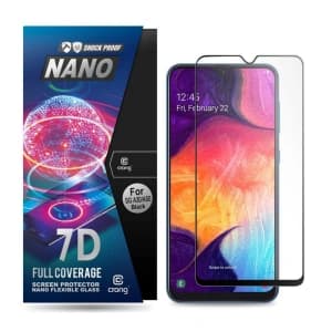 Szkło hybrydowe Crong 7D Nano Flexible Glass Samsung Galaxy A30/A50/A50s