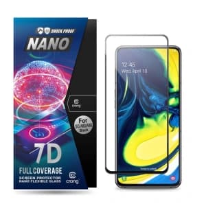 Szkło hybrydowe Crong 7D Nano Flexible Glass Samsung Galaxy A80/A90