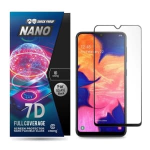 Hybridglas Crong 7D Nano Flexibles Glas Samsung Galaxy A10