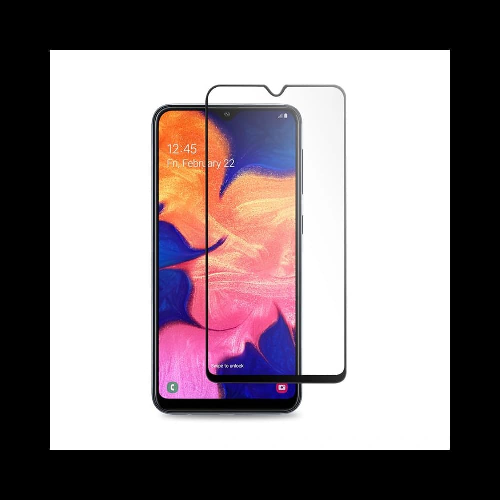 Hybridglas Crong 7D Nano Flexibles Glas Samsung Galaxy A10 - 2