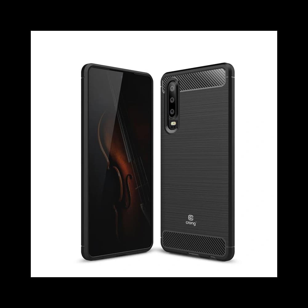 Crong Soft Armour Cover Huawei P30 (black) - 1