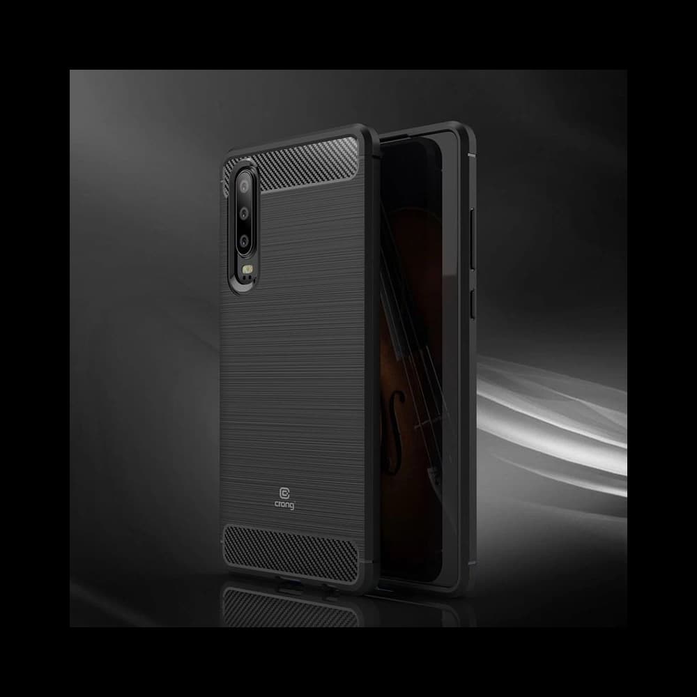 Crong Soft Armour Cover Huawei P30 (black) - 4