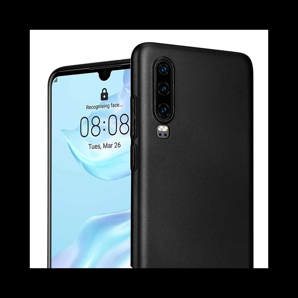 Crong Smooth Skin Huawei P30 (black) - 6