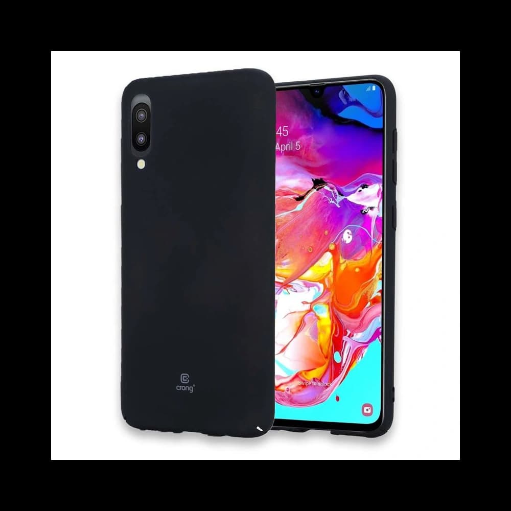 Crong Smooth Skin Samsung Galaxy A10 (black) - 3