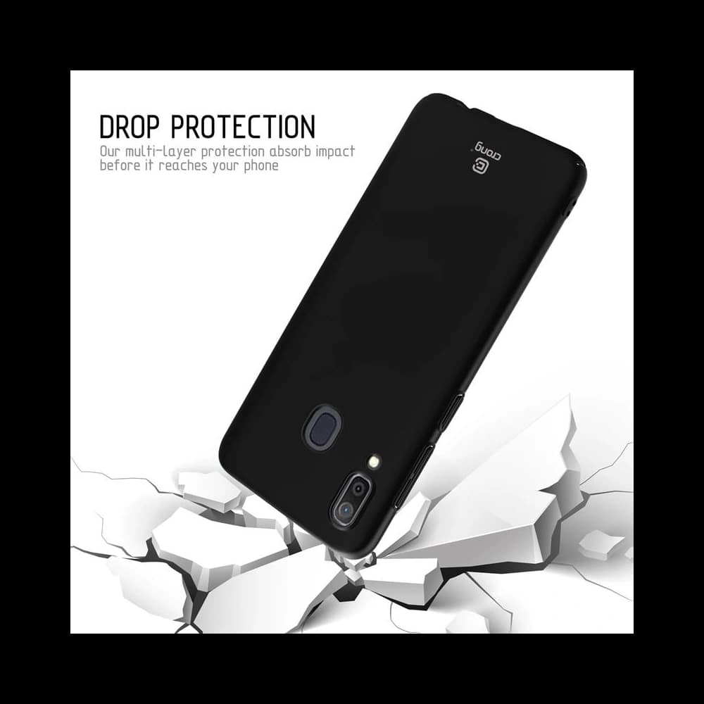 Crong Smooth Skin Samsung Galaxy A30 (black) - 3