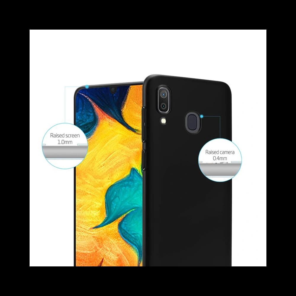 Crong Smooth Skin Samsung Galaxy A30 (black) - 4