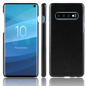 Etui Crong Essential Cover Samsung Galaxy S10+ Plus (czarny)