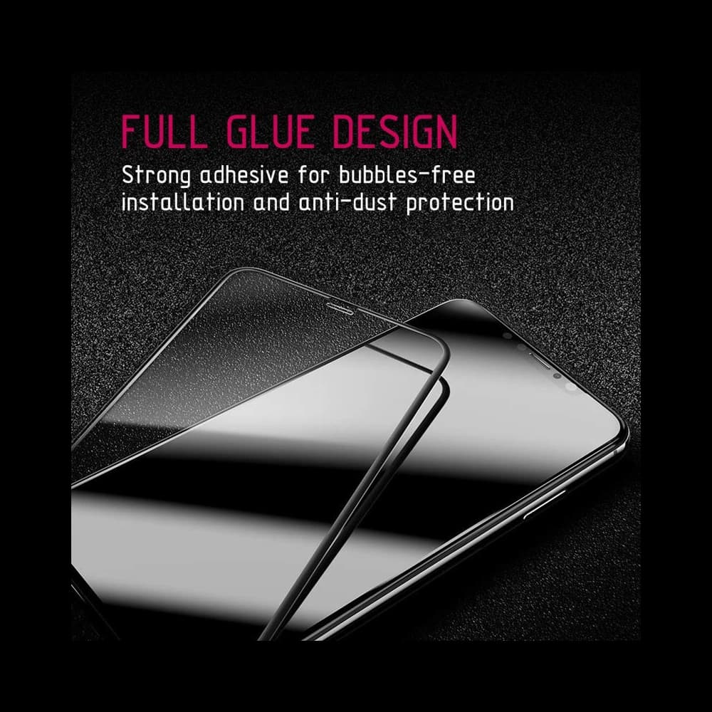 Gehärtetes Glas Crong Edge Glass 4D Full Glue Apple iPhone 11 Pro Max/XS Max - 4