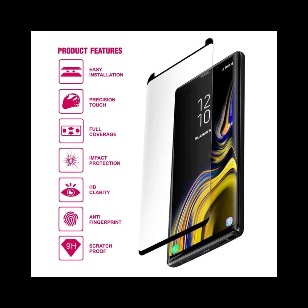 Gehärtetes Glas Crong Edge Glass 4D Full Glue Samsung Galaxy A10 - 3