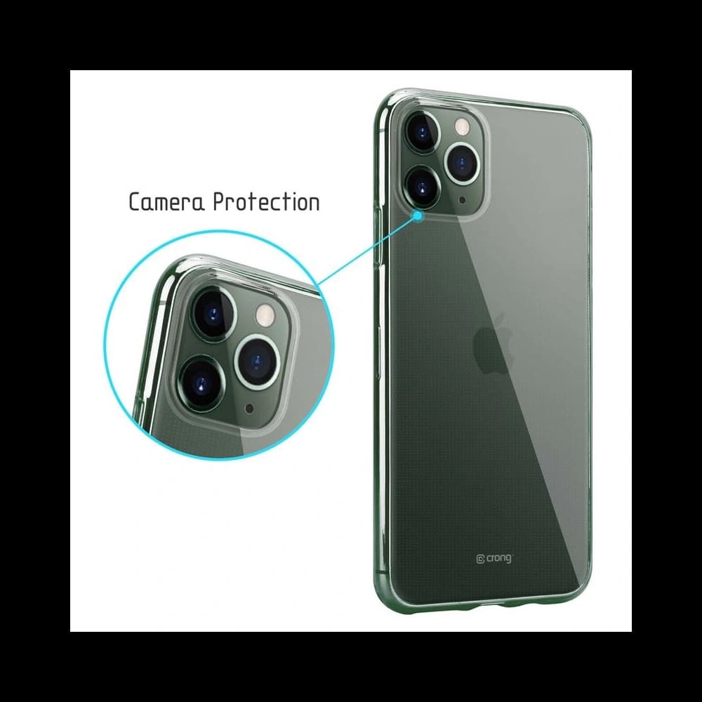 Case Crong Crystal Slim Cover Apple iPhone 11 Pro Max (transparent) - 3