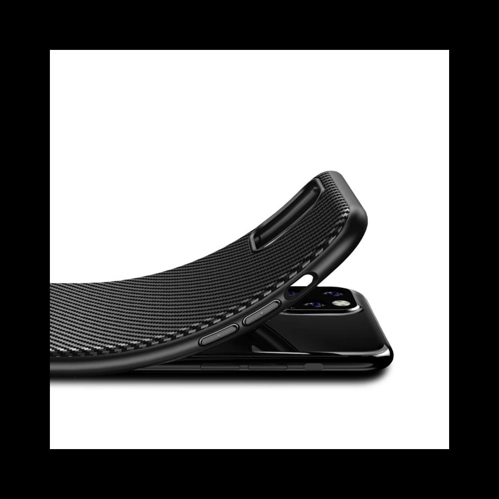 Crong Prestige Carbon Cover Apple iPhone 11 Pro Max (black) - 5