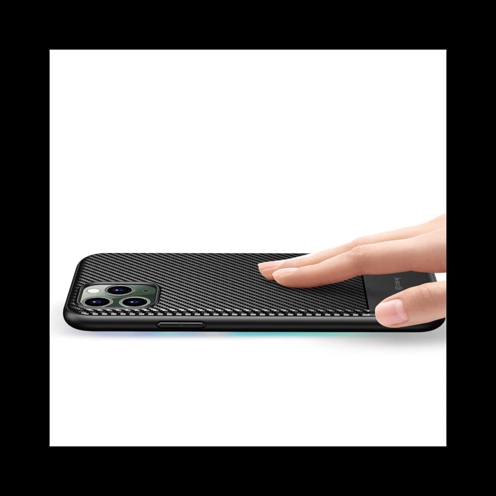 Crong Prestige Carbon Cover Apple iPhone 11 Pro Max (black) - 6