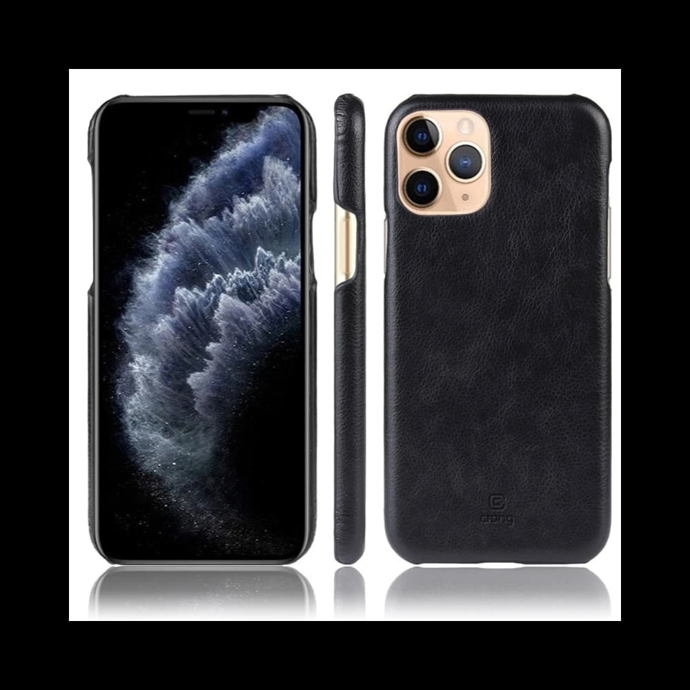 Case Crong Essential Cover Apple iPhone 11 Pro Max (schwarz) - 1