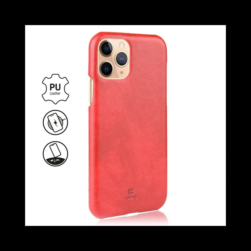 Case Crong Essential Cover Apple iPhone 11 Pro Max (rot) - 4