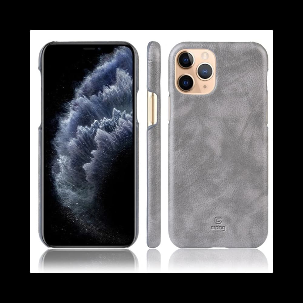 Case Crong Essential Cover Apple iPhone 11 Pro Max (grau) - 1