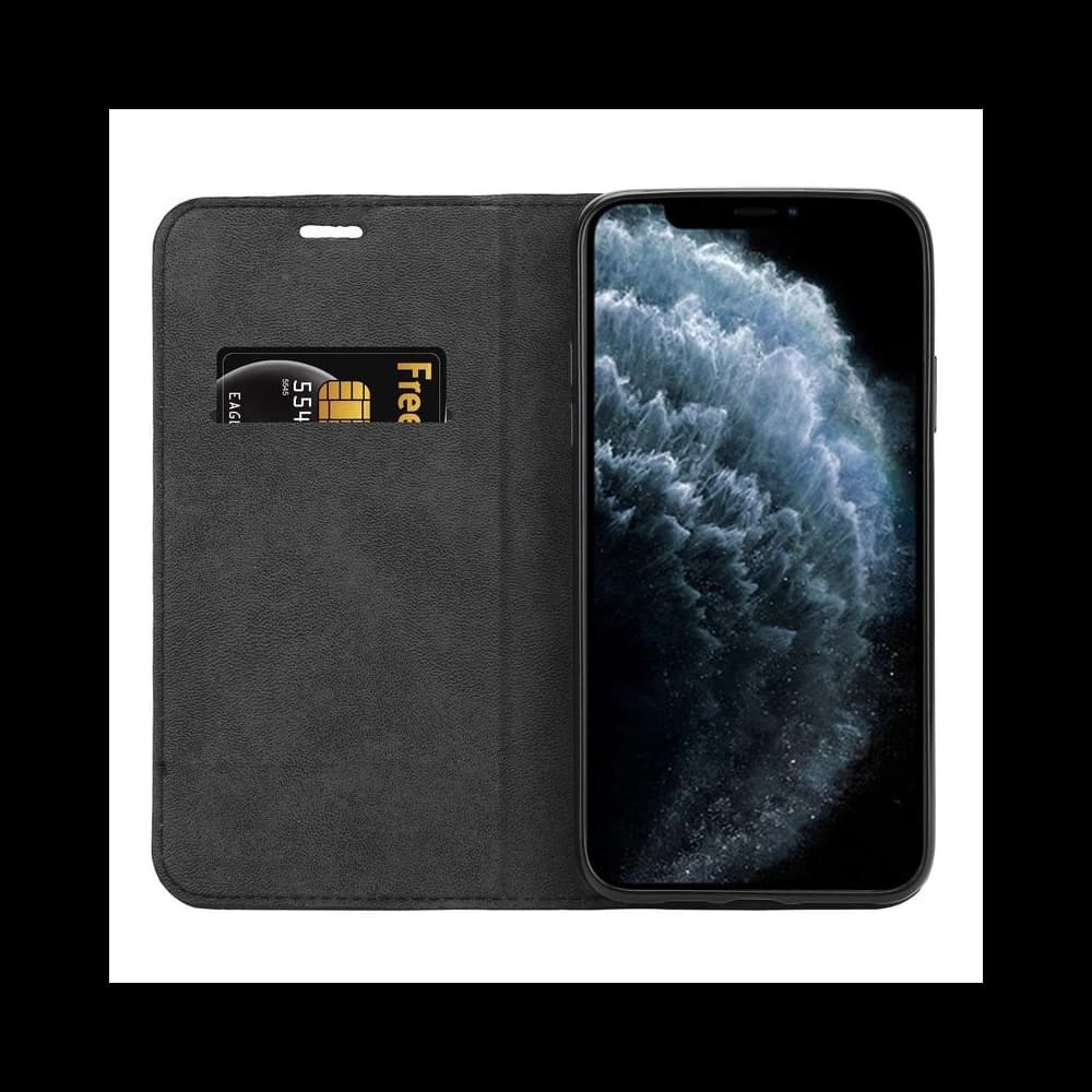 Case Crong Folio Case Apple iPhone 11 Pro Max (schwarz) - 1